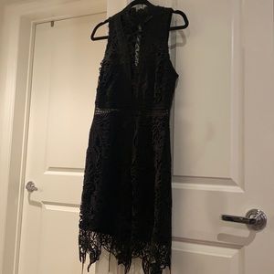 Lacey High Neck ASTR Dress